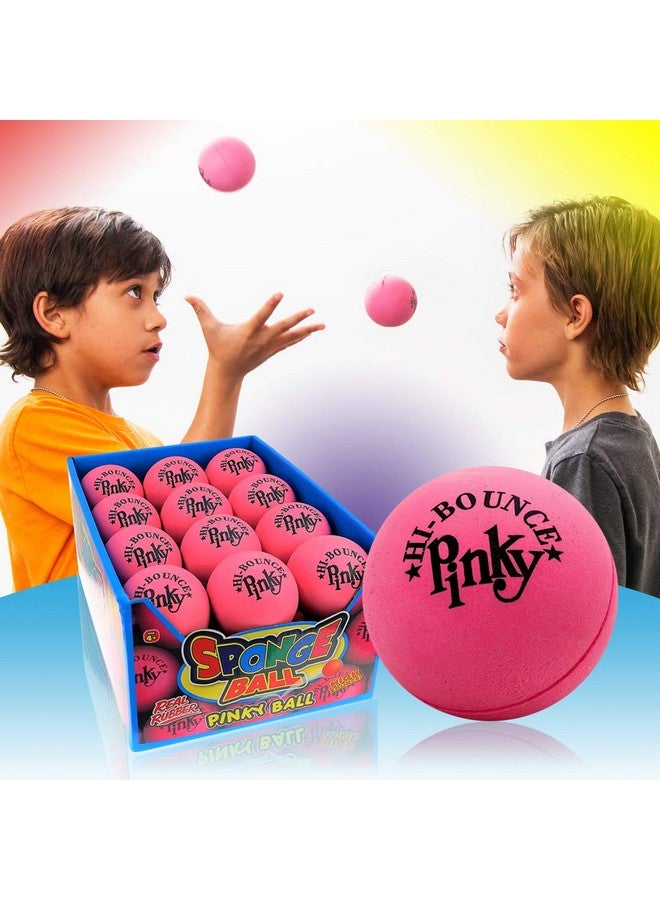 JA-RU High-Bounce Pinky Ball (6 Pack) Small Bouncy Rubber Balls for Kids. Stress Handball. Indoor & Outdoor Sport Games. Therapy Classroom Playground Toys. Throwing & Juggling 976-6p - Image 5