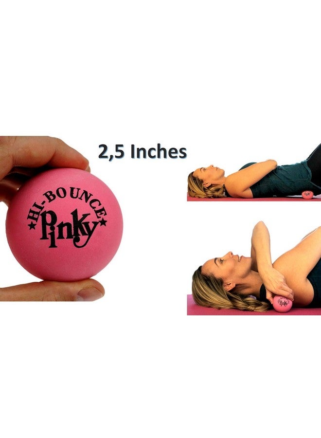 JA-RU High-Bounce Pinky Ball (6 Pack) Small Bouncy Rubber Balls for Kids. Stress Handball. Indoor & Outdoor Sport Games. Therapy Classroom Playground Toys. Throwing & Juggling 976-6p - Image 4