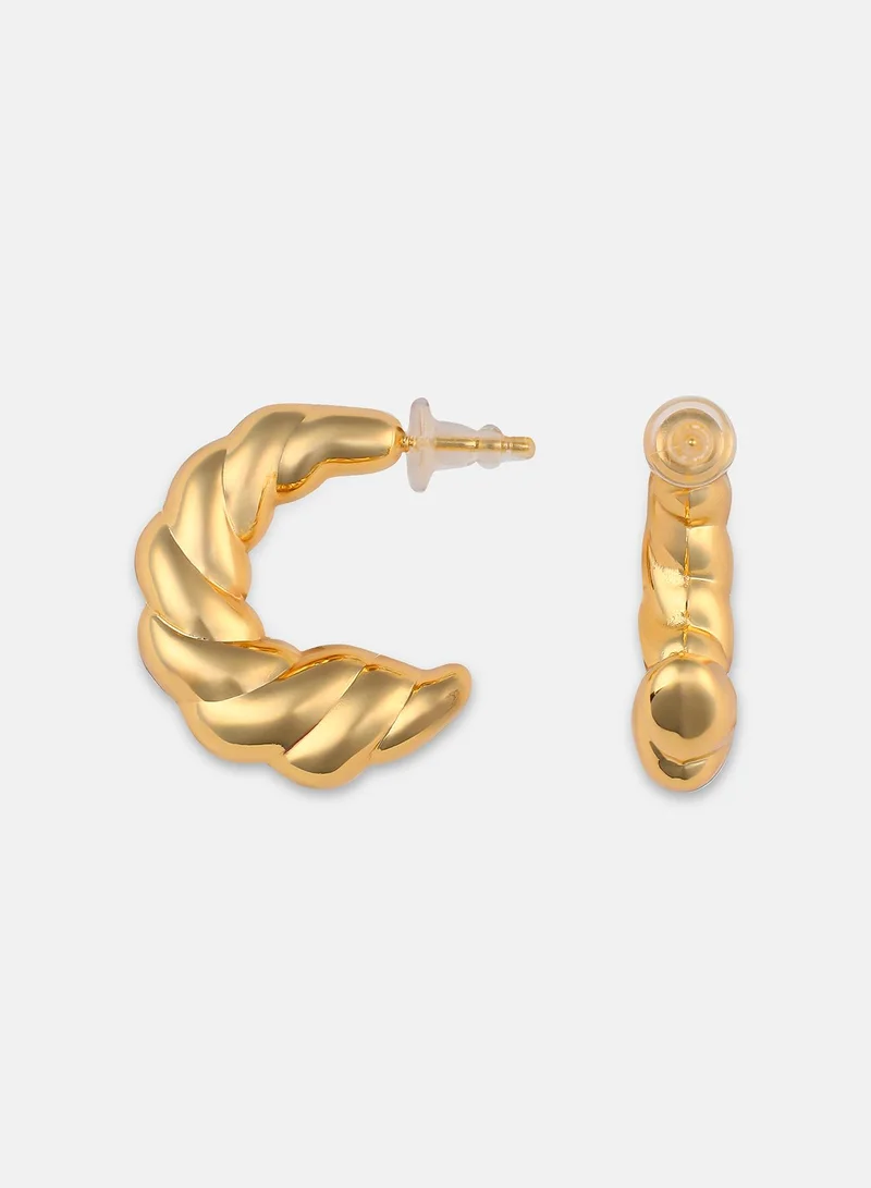 سوهي Women's The Rope Hoop Earrings