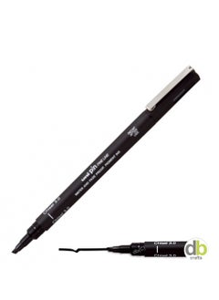 Uni Pin 12-Piece Unipin Chisel Tip Drawing Pen 3.0mm Tip Black Ink  - Image 2