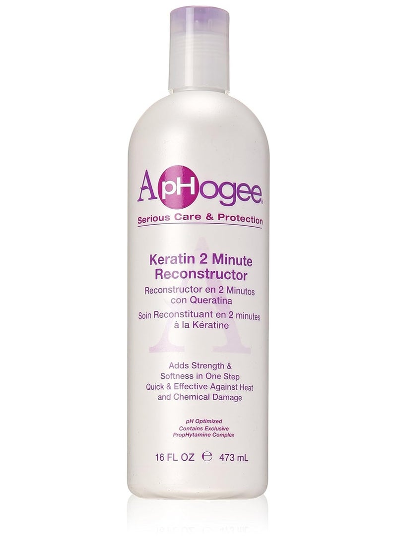 ApHogee intensive 2 Minute Keratin Reconstructor (16 OZ)