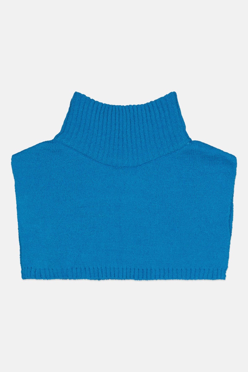 Reserved Women High Neck Knitwear, Blue - Image 2
