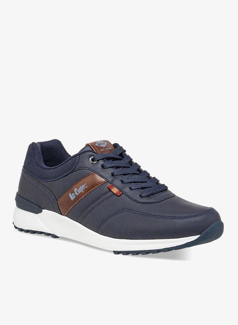 Lee Cooper Men's Panelled Lace-Up Sneakers - Image 2