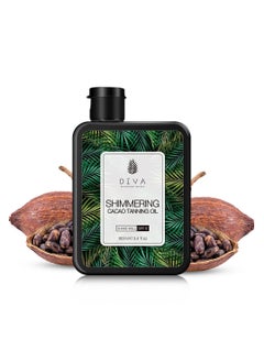 Diva SHIMMERING CACAO TANNING OIL 100ML  - Image 1