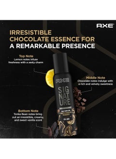 Axe Axe Signature Dark Temptation Body Deodorant For Men 122 Ml  - Image 5