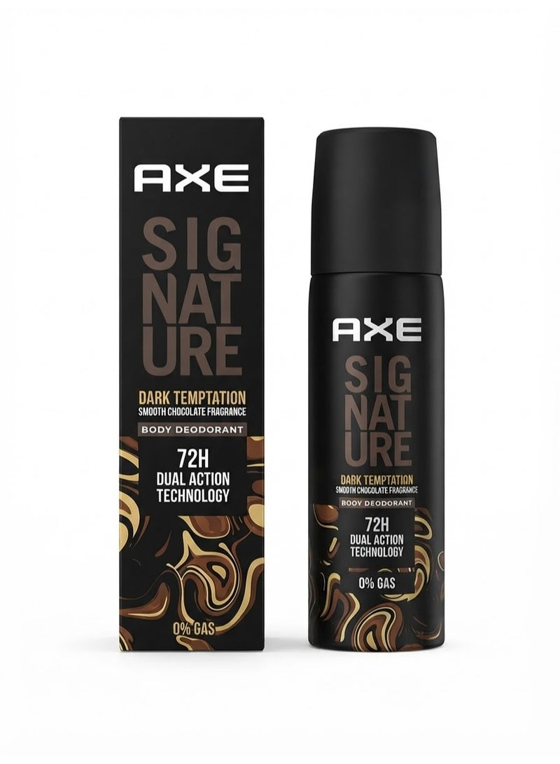 Axe Signature Dark Temptation Body Deodorant For Men 122 Ml (Packaging may vary) - Image 1