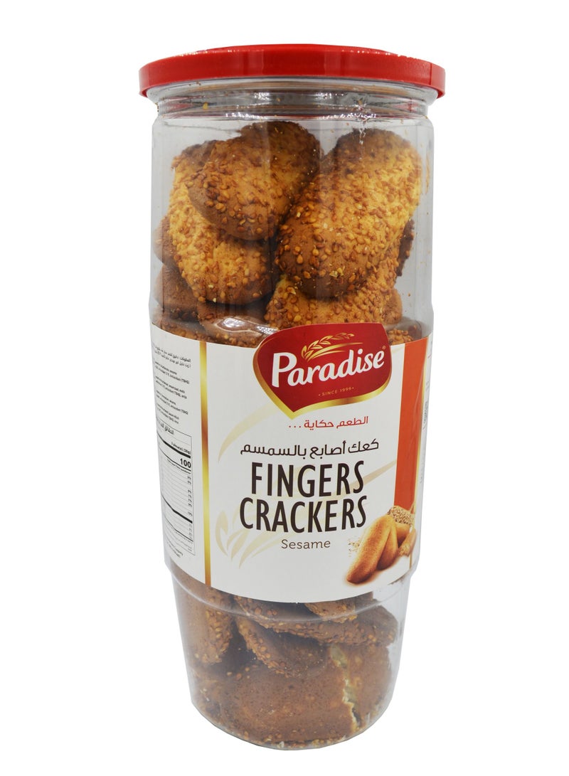 Fingers Crackers | With the Flavor of Sesame | 350g