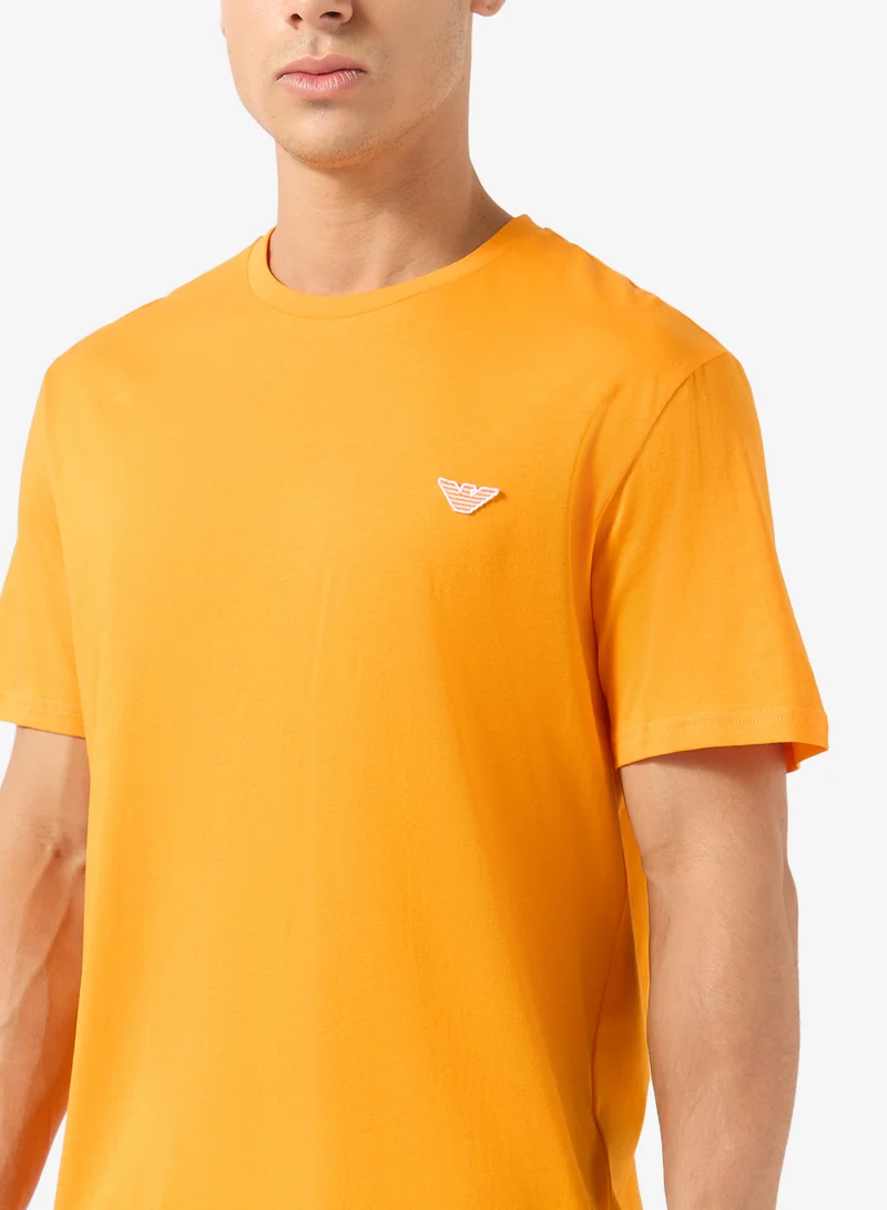 EMPORIO ARMANI  Logo Crew Neck T-Shirt for Men | Best Price UAE