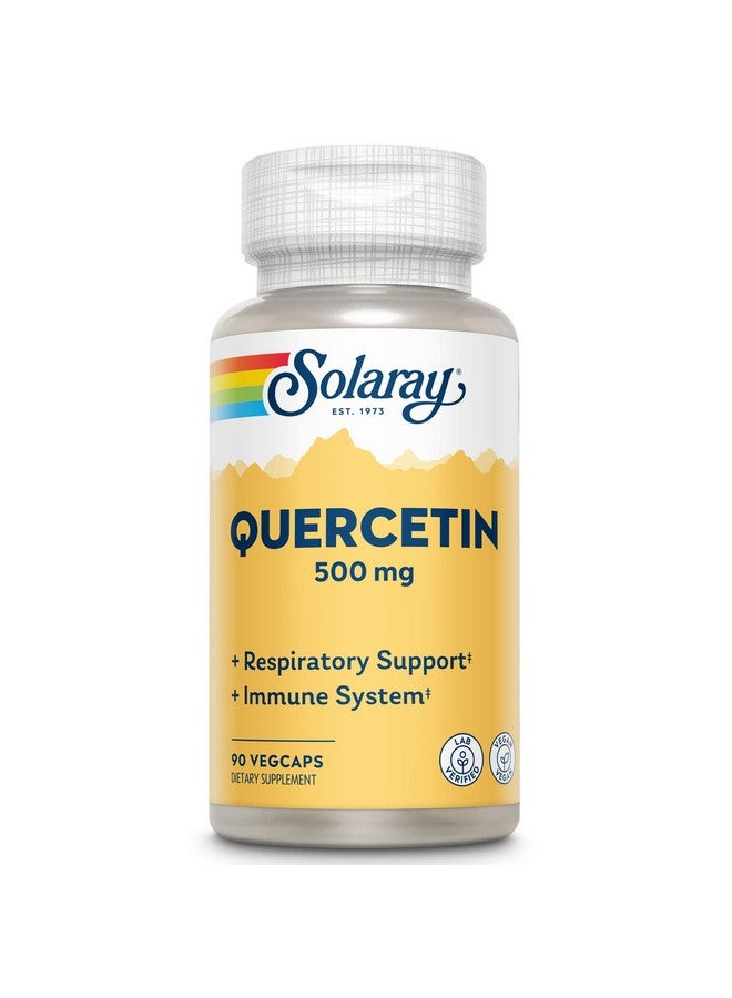 SOLARAY Quercetin 500mg Solaray 90 Caps (Pack of 2) - Image 1