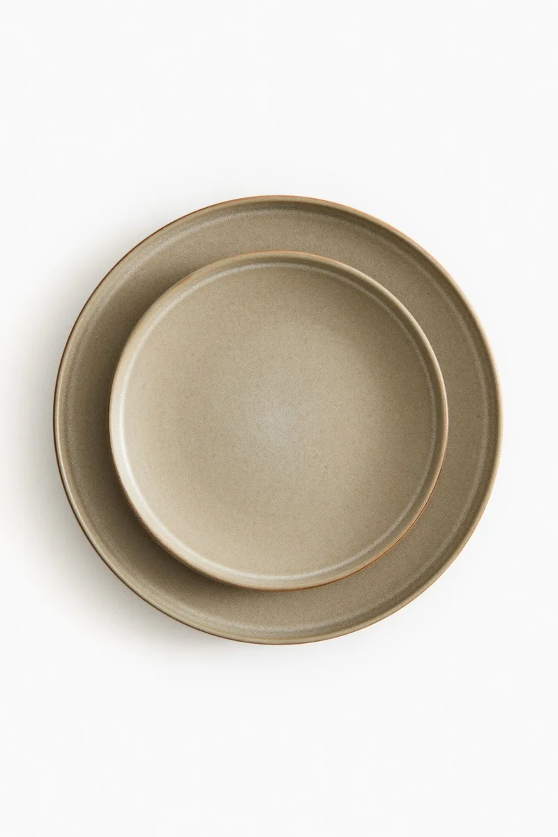H&M Reactive-glaze side plate