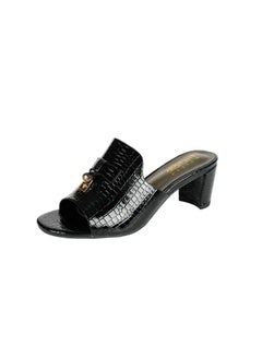 Michelle Morgan 092-2928 Michelle Morgan Ladies Block Heel 213RC192 Black  - Image 1