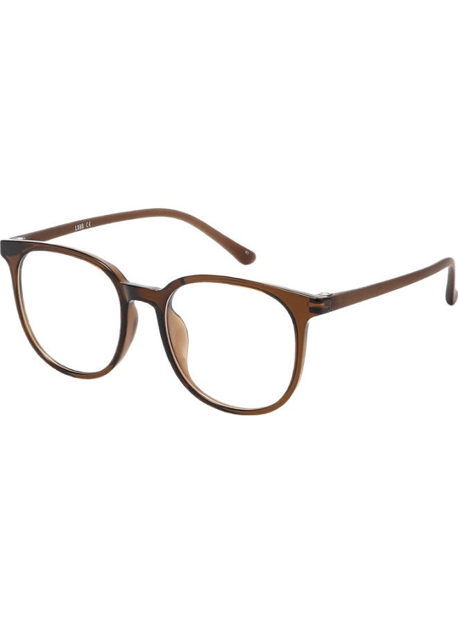 Zeiss Ultra-Light Large Frame Glasses For Women With Natural Beauty Ice American Myopia Degree Can Be Equipped With Anti-Blue Light Radiation Zeiss Lenses Eyeglass Frame - Image 3