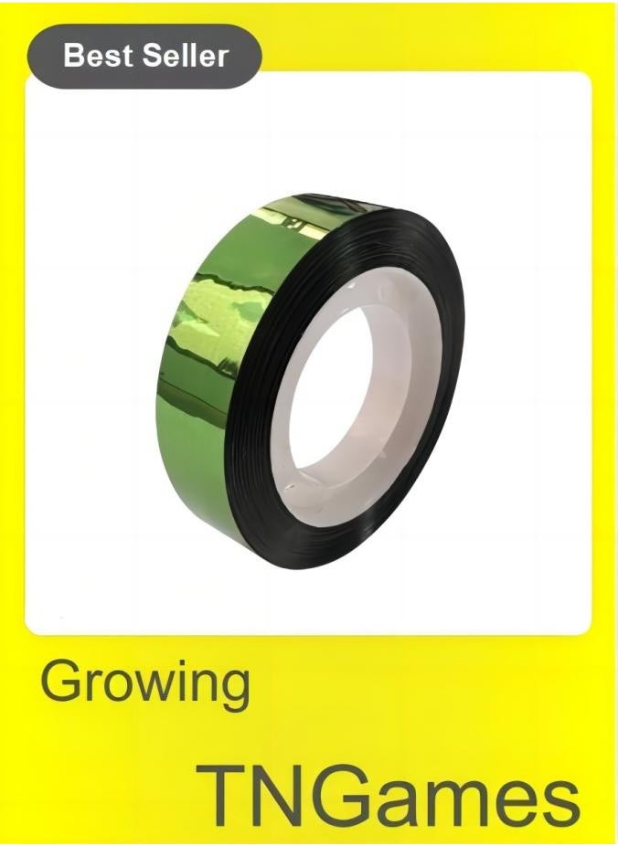 TNGames - 12 Rolls Packaging Tape 12mm x 25M Green - Image 1