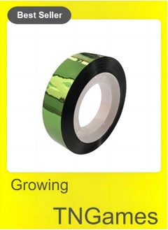 TNGames 12 Rolls Packaging Tape 12mm x 25M Green  - Image 1