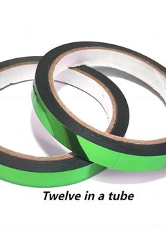 TNGames 12 Rolls Packaging Tape 12mm x 25M Green  - Image 3