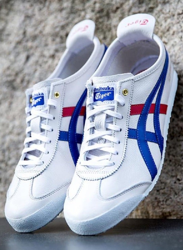 Onitsuka Tiger Mexico 66 Athlesiure Sneakers White/Blue/Gold - Image 2