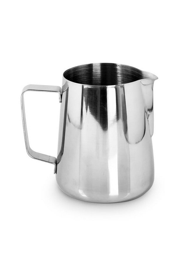 THW® إبريق قهوة كابتشينو من الفولاذ المقاوم للصدأ بسعة 2000 مل (2 لتر) - آمن في غسالة الصحون، متين، مثالي للاستخدام في المنزل والمطاعم - Image 1