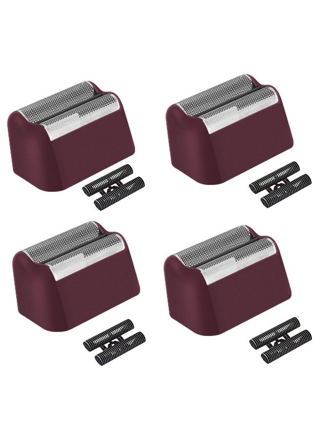 colorski 4 Pack Professional 5 Star Series Finale Shaver Replacement Foil And Cutter Bar Assembly Compatible With Wahl Shaver Foil 7031100 7043100 Super Close Shaving Replacement Heads  - Image 2