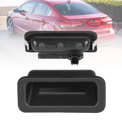 ANDO RACING 812601M500 81260A6200 Outside Trunk Lid Lock Handle Button Trunk Release Button Compatible with Kia Forte 20112018 - Image 1