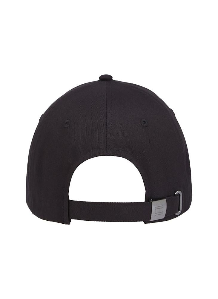 TOMMY HILFIGER - Logo Detailed Curved Peak Cap - Image 1