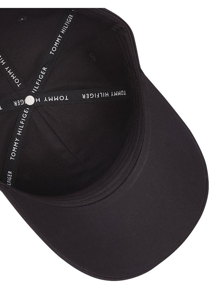 TOMMY HILFIGER - Logo Detailed Curved Peak Cap - Image 1