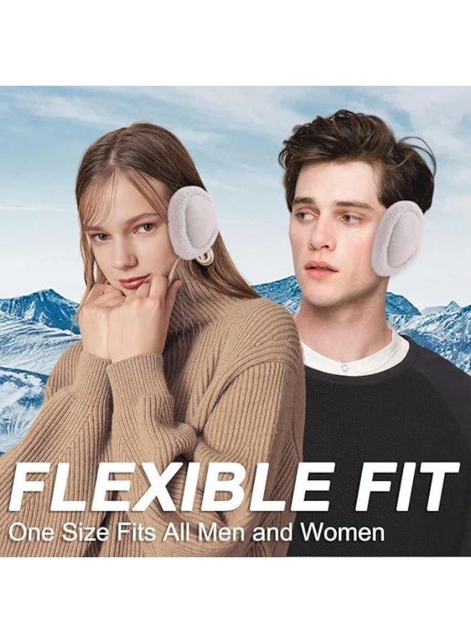 سدادات أذن للشتاء للنساء والرجال، سدادات أذن شتوية قابلة للتعديل للنساء، سدادات أذن لطيفة للنساء لممارسة الرياضات الشتوية - Image 5