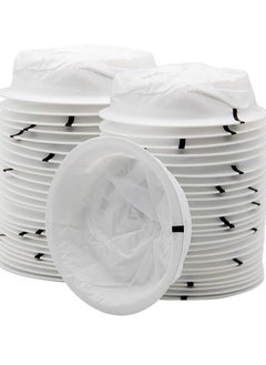 Verona 5 Pack Disposable Emesis Bags White, Vomit Bags for Travel and Motion Sickness,1000 ml  - Image 1