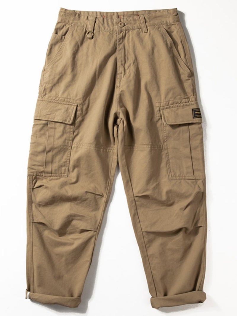 Foreign trade overalls men's construction site work welder labor protection work pants wear-resistant men's work pants - Image 4