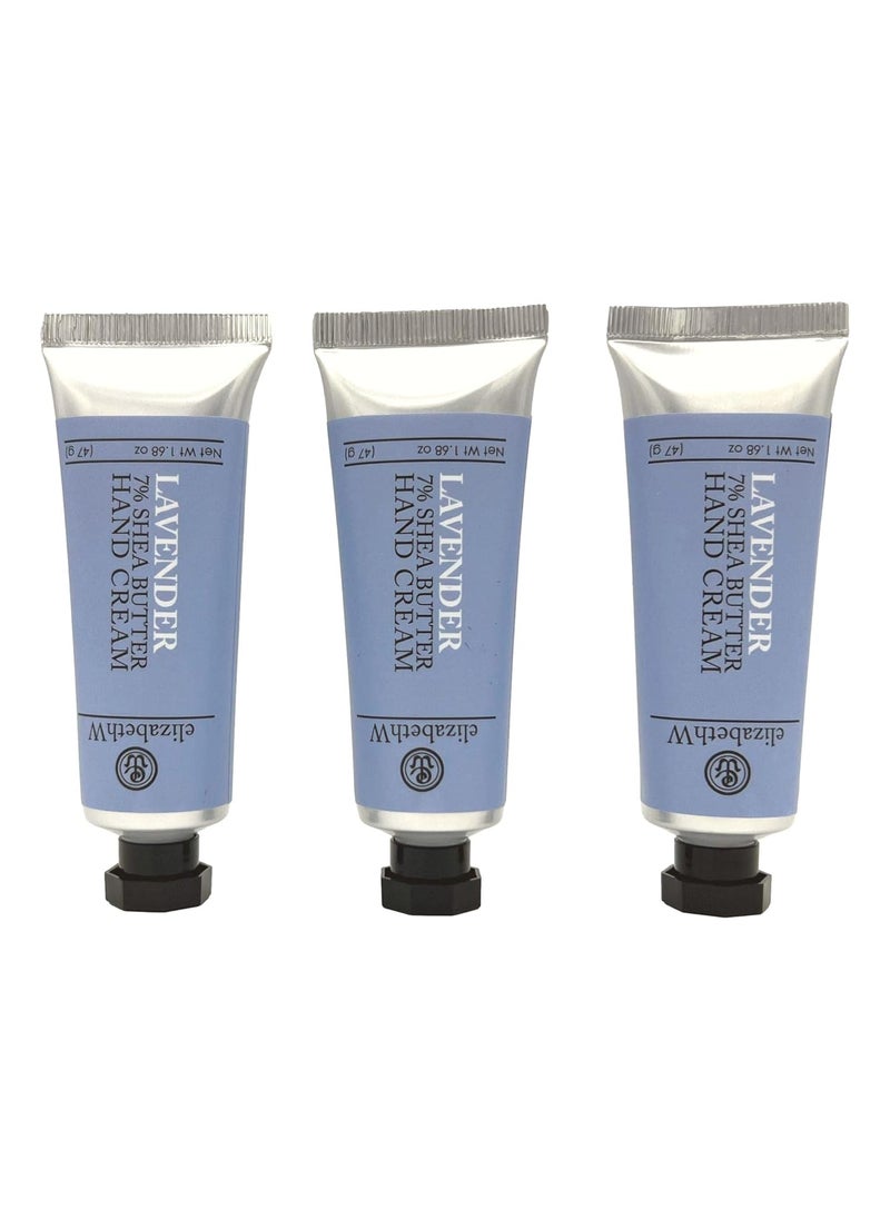 elizabeth W elizabeth W Lavender Hand Cream 168 Ounce Set of 3 