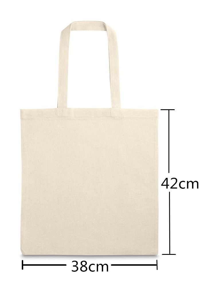 giftex Pack of 2pcs 150gsm cotton canvas bag  - Image 2