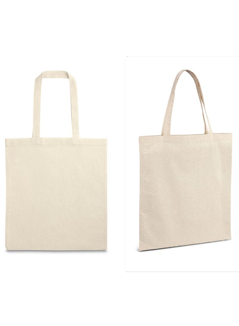giftex Pack of 2pcs 150gsm cotton canvas bag  - Image 1