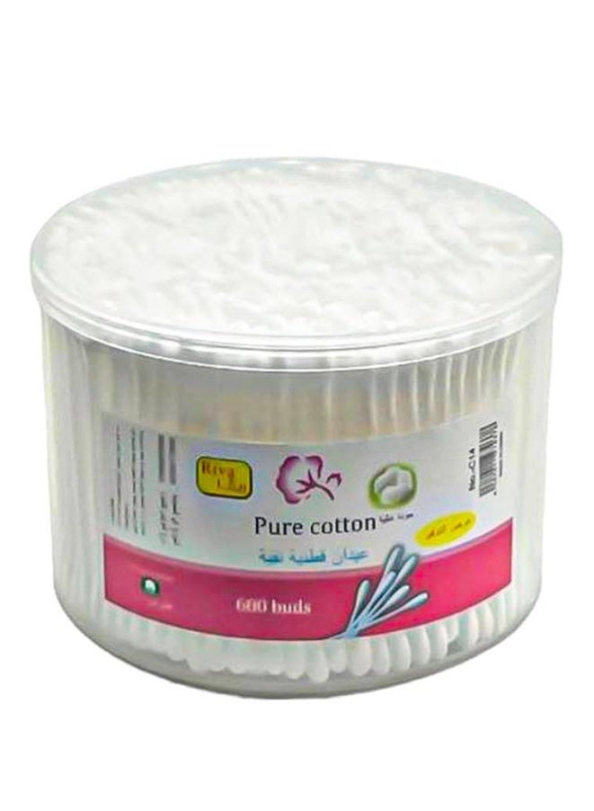 أعواد قطنية نقية 600 قطعة