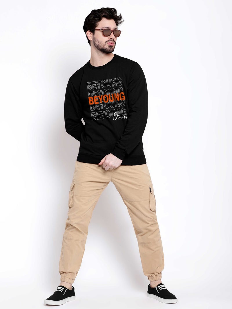 بيونغ سويت شيرت رجالي أسود فوريفر - Image 4
