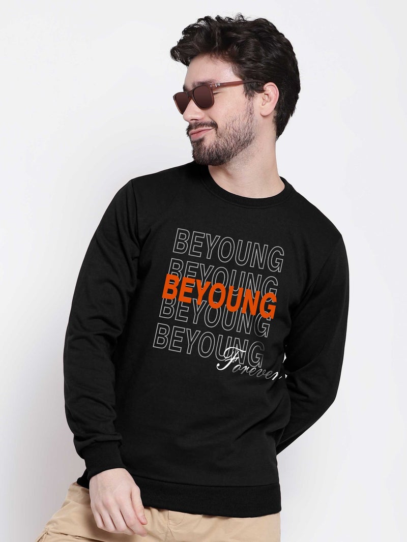 بيونغ سويت شيرت رجالي أسود فوريفر - Image 1