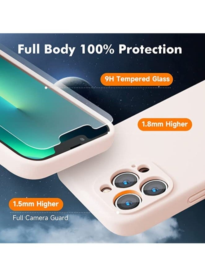 ELTRAZONE iPhone 14 Pro Max + 2 Pack Tempered Glass Screen Protector Magsafe Case Silicone Phone Case with Microfiber Lining for iPhone 14 Pro Max 6.7 inch 2022 - Image 4