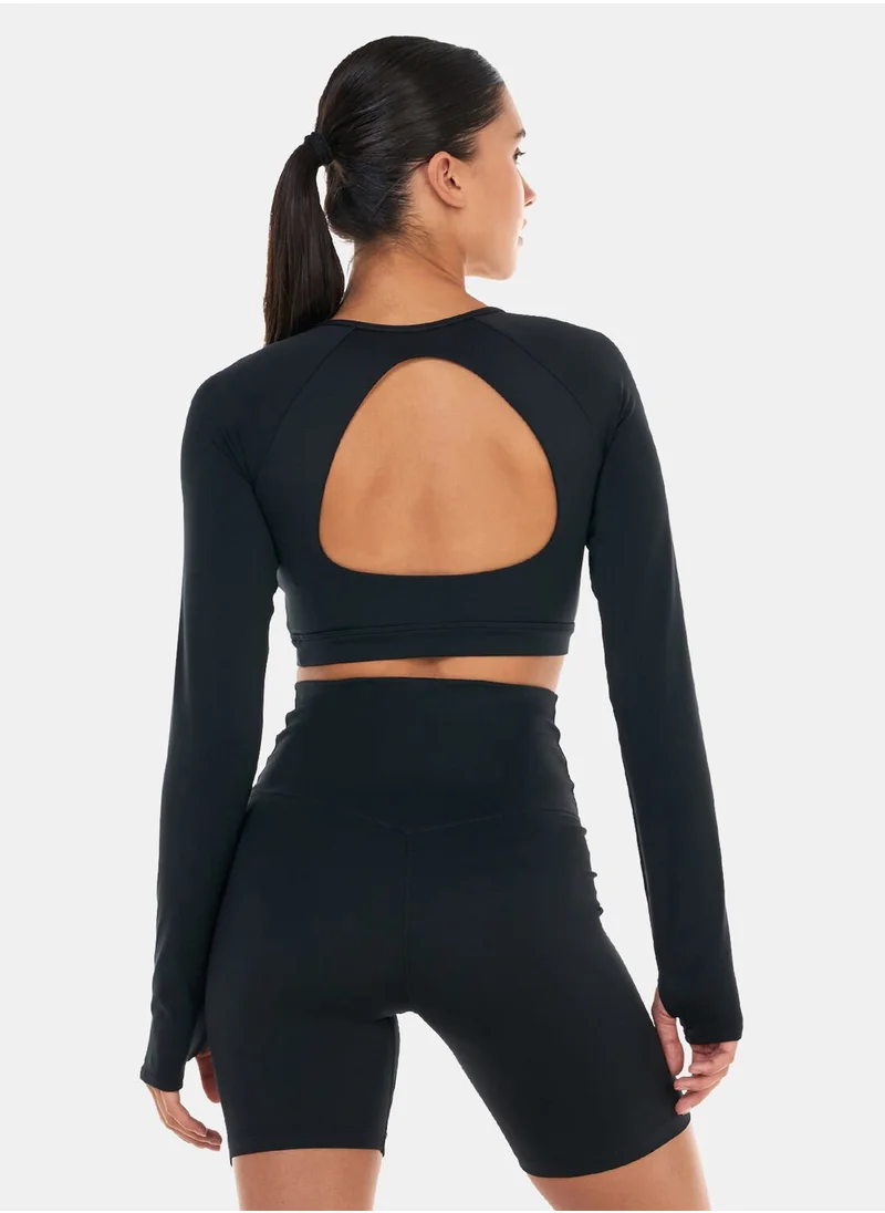 Nike Women's Medium-Support Training Crop Top Sports Bra