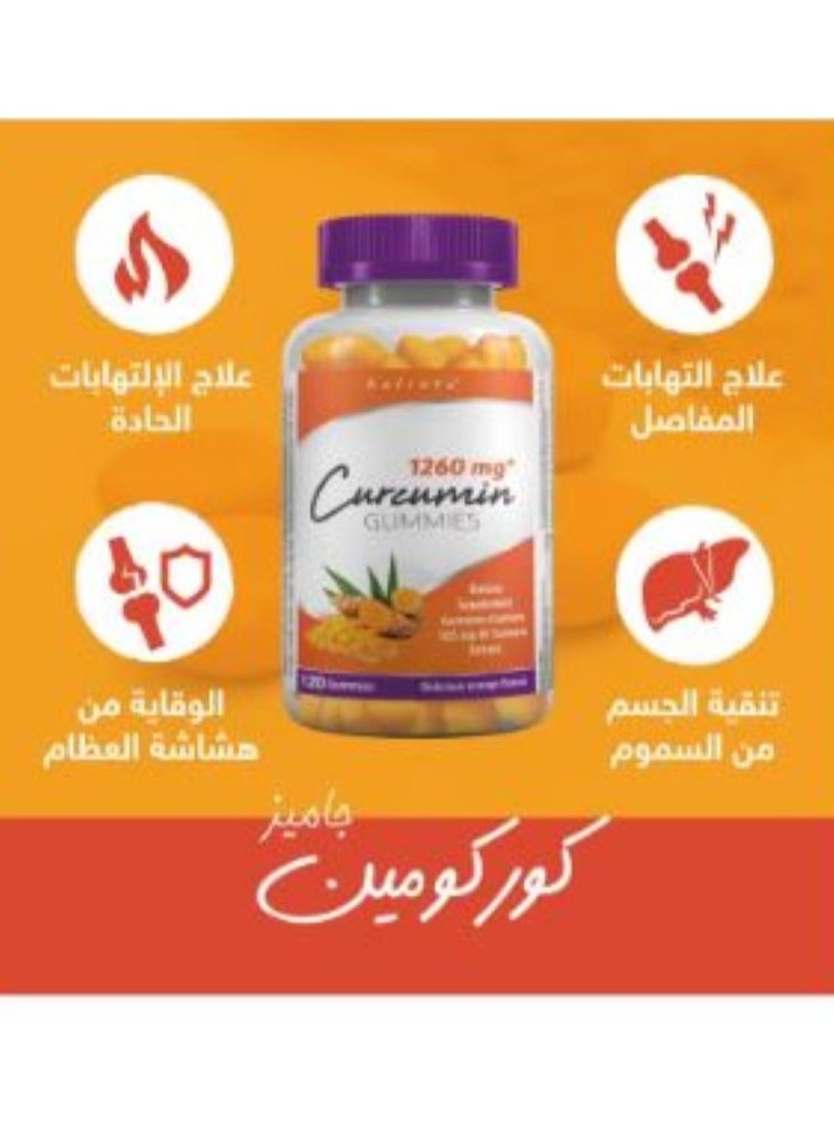 Holista - Holista Curcumin 1260 Mg 120 Gummies - Image 1