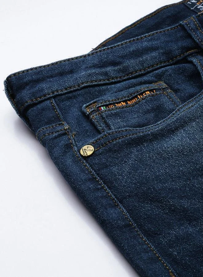 The Indian Garage Co  Men Slim Fit Solid Jeans for Men | Best Price UAE