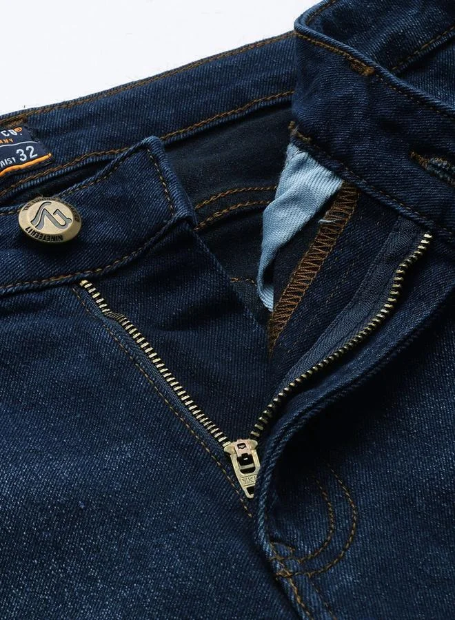 The Indian Garage Co  Men Slim Fit Solid Jeans for Men | Best Price UAE