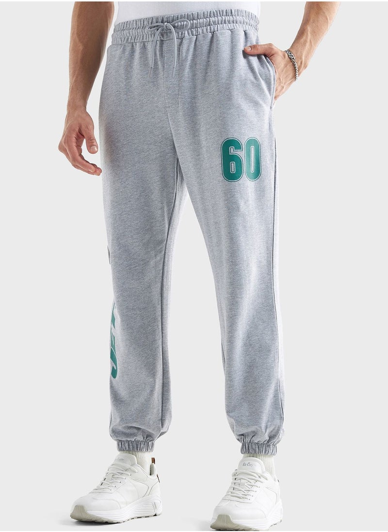FAV Printed Joggers With Elasticate  - Image 1