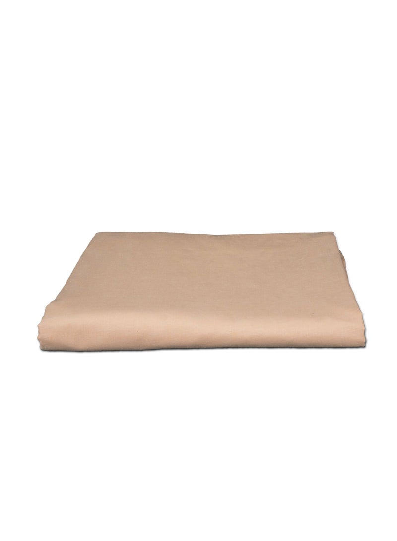 Home of linens شرشف مسطح بيج 180x260  - Image 1