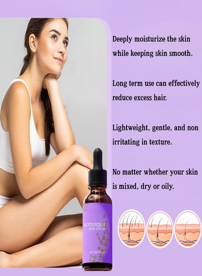 2PCS Rotundus Skin Serum,Rotundus Oil，Hair Removal Repair Essence, Natural Moisturizing Body Oil, Soothe And Gentle, Suitable For All Skin Types. - Image 3