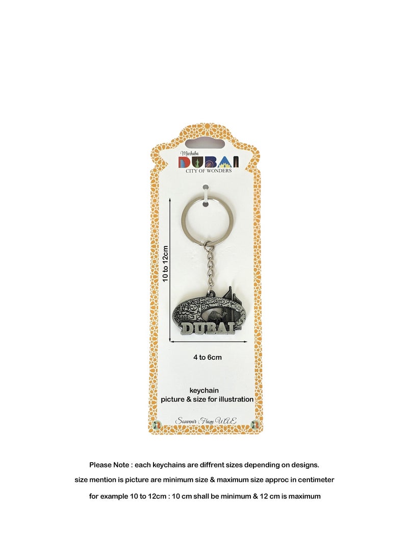 Souvenir Souq Keychain Metal Burj Khalifa Charm - Image 2