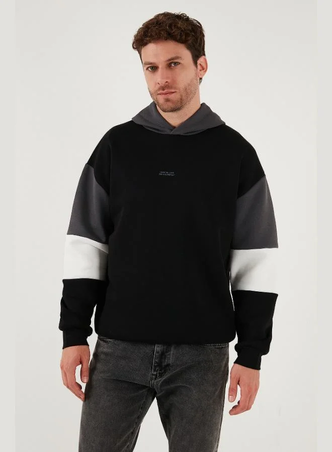 Buratti  Buratti Cotton Relaxed Fit Hooded Furry Inside Soft Raised 2-Pack Sweat Men's SWEAT 5905299S2 for Men | Best Price UAE