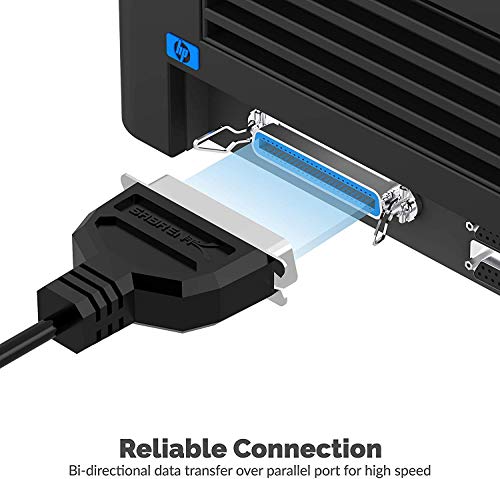 SABRENT محول كابل طابعة USB إلى متوازي IEEE 1284 (CB-CN36) - Image 4