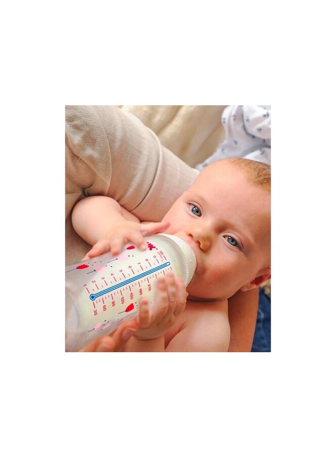 نوك زجاجة رضاعة نوك فيرست تشويس مع حلمة لاتكس للأطفال من عمر 6 إلى 18 شهرًا، سعة 300 مل - Image 2