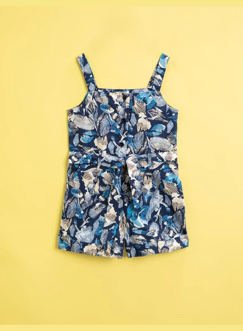 KOTON Printed Jumpsuit Cotton