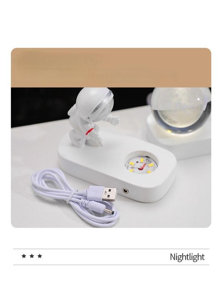 Starry Sky Crystal Ball Luminous Base Night Light - Image 2