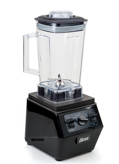 Ugine Electric Blender, 2 L, 1350W, 6 speeds, Black - USAB2L