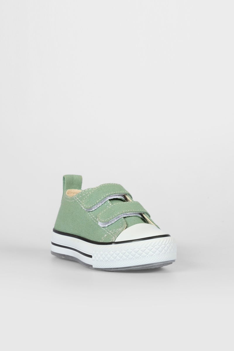 VICCO Pino Baby Lighted Linen Shoes Green  - Image 4